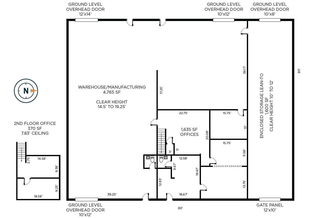 425 N 400 W, North Salt Lake, UT for lease Floor Plan- Image 1 of 1