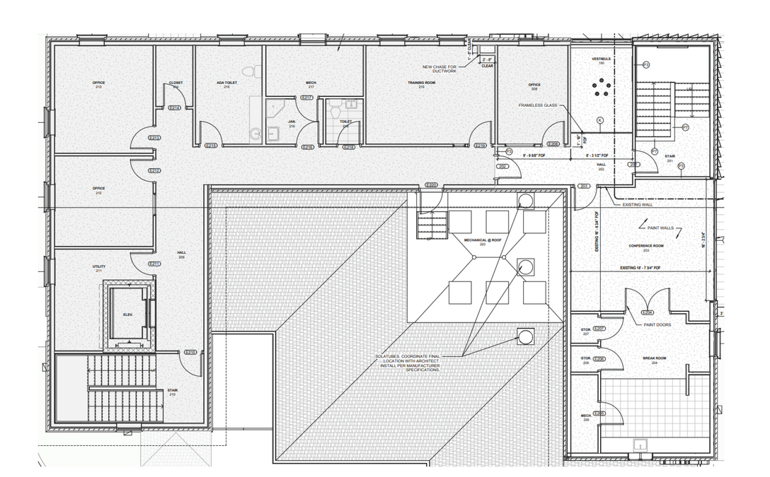 1201 W 3rd St, Little Rock, AR for lease Floor Plan- Image 1 of 1