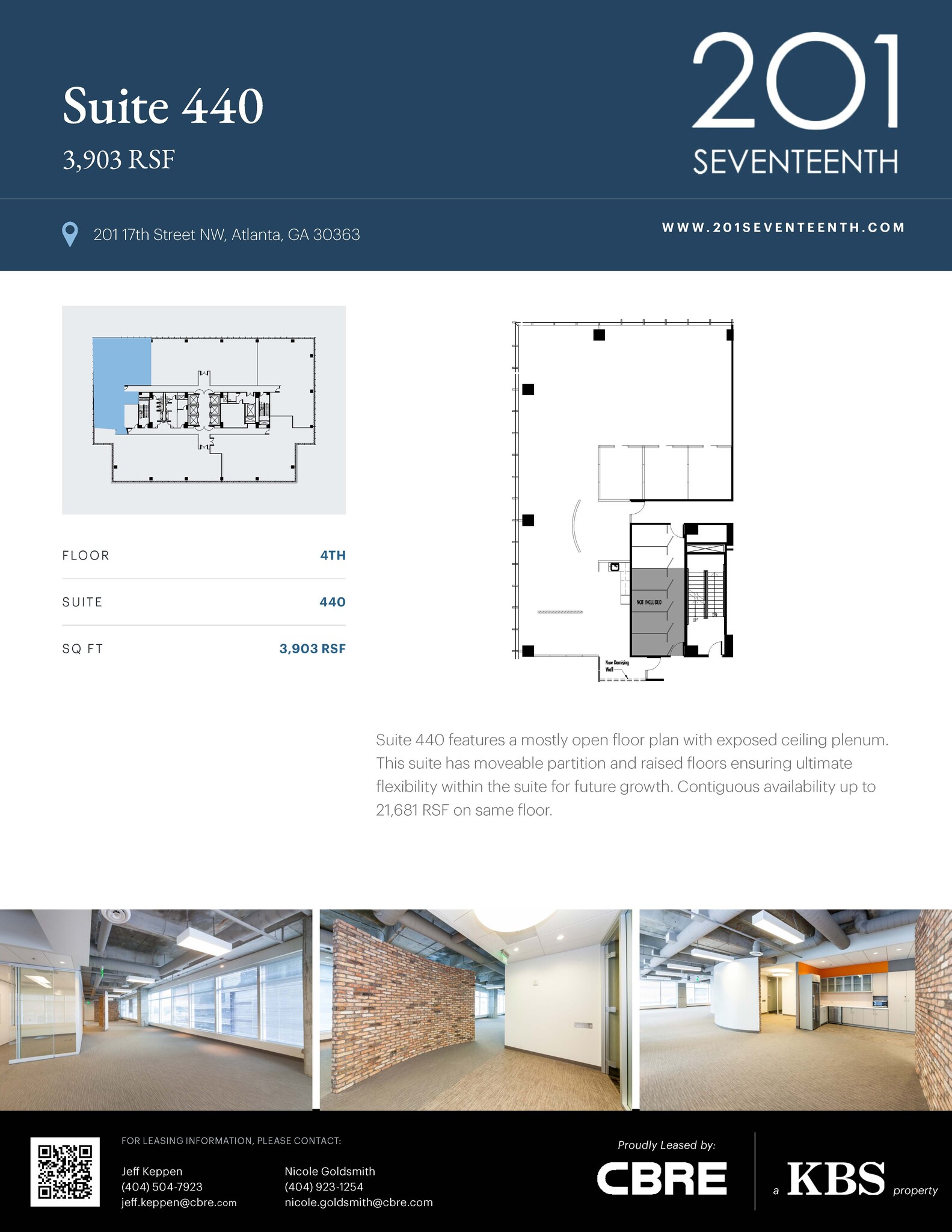 201 17th St NW, Atlanta, GA for lease Floor Plan- Image 1 of 1