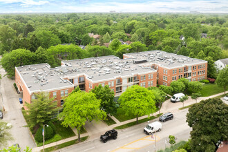 1919-1921 Lake Ave, Wilmette, IL - aerial  map view