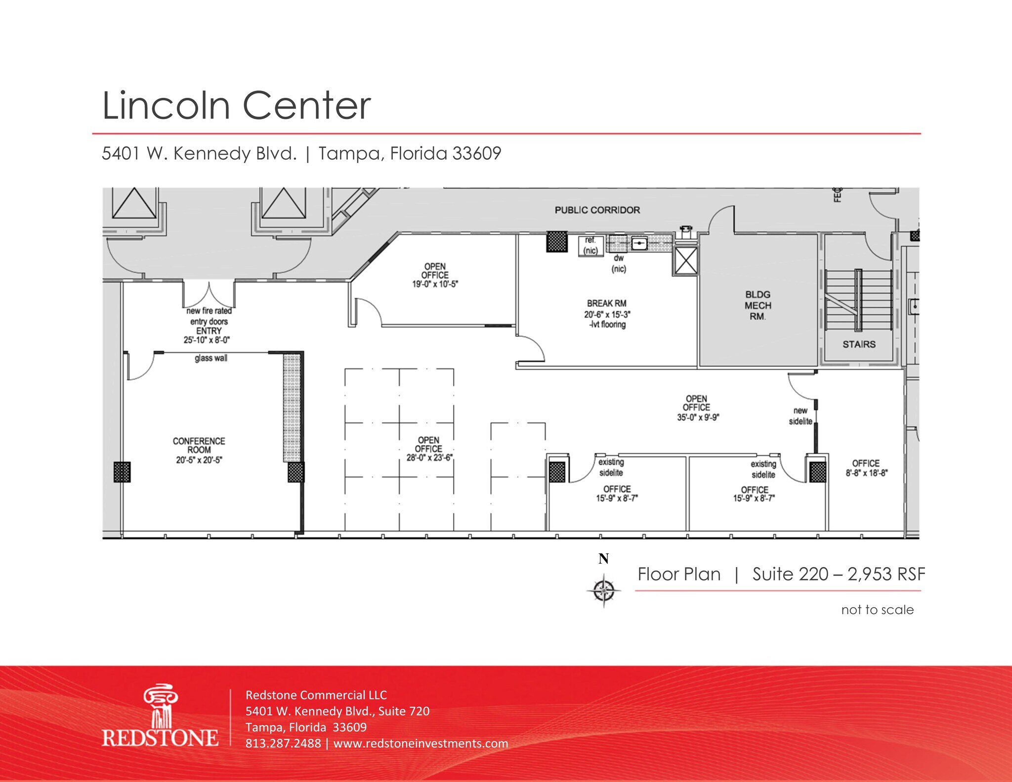 5401 W Kennedy Blvd, Tampa, FL for lease Site Plan- Image 1 of 1