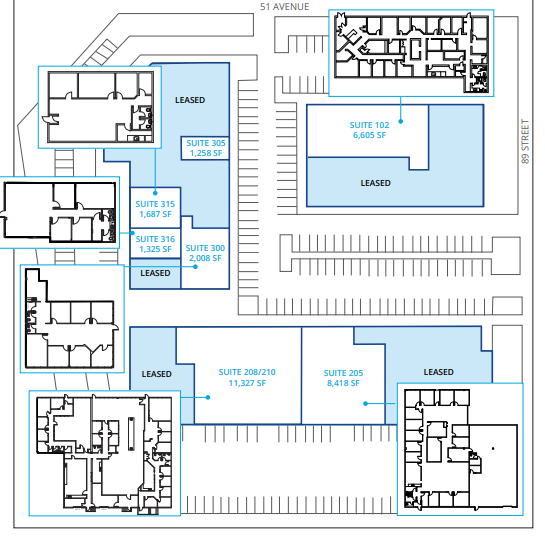 8925 51 Ave NW, Edmonton, AB for lease Floor Plan- Image 1 of 1