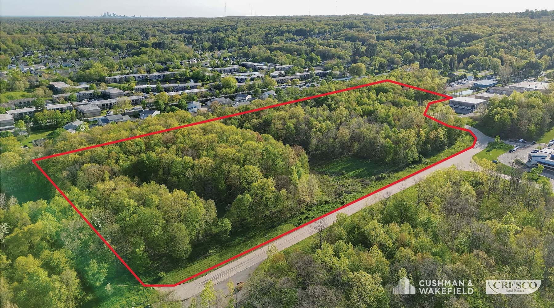 York Beta Dr, North Royalton, OH for sale Aerial- Image 1 of 6