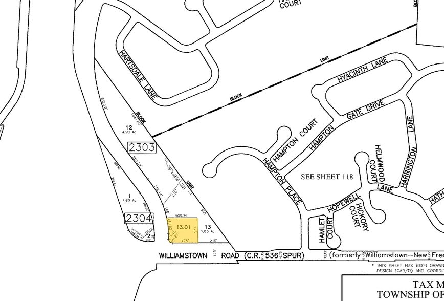 174 Broadway, Long Branch, NJ for lease - Plat Map - Image 3 of 12