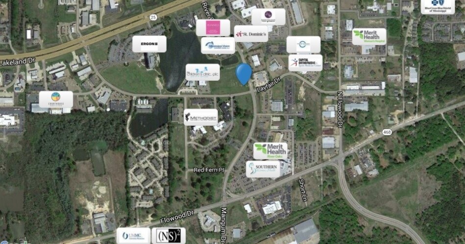 River Oaks Dr Layfair Flowood Ms 39232 Commercial Property 2 15 Acre Commercial Land Lots Offered At 1 217 502 264 329 Per Lot In Flowood Ms