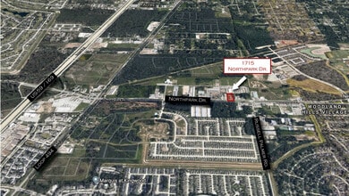 1715 Northpark Dr, Kingwood, TX - AERIAL map view - Image1