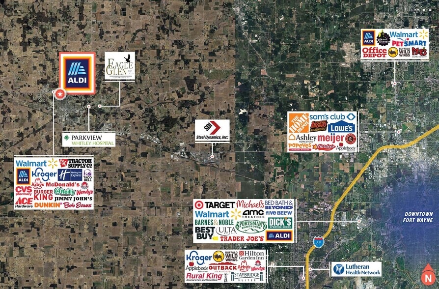 551 N Line St, Columbia City, IN for sale - Building Photo - Image 2 of 5