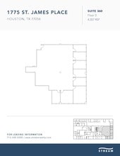 1775 St James Pl, Houston, TX for lease Floor Plan- Image 1 of 1