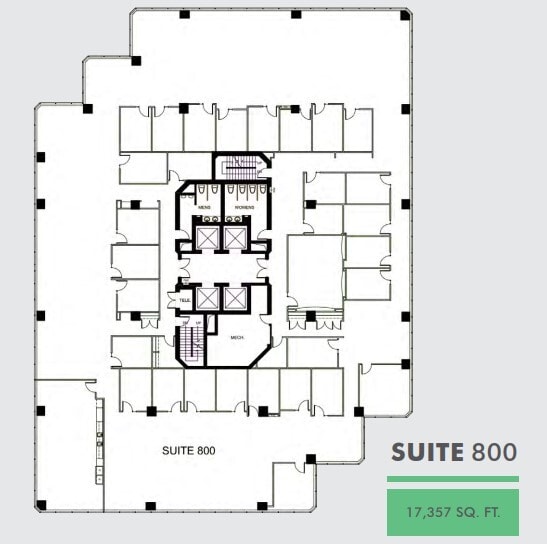 2075 Kennedy Rd, Toronto, ON for lease Floor Plan- Image 1 of 1