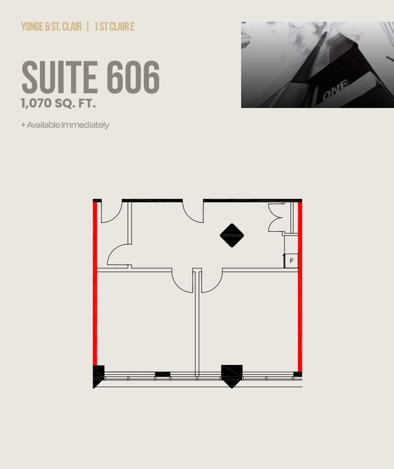1 St Clair Ave E, Toronto, ON for lease Floor Plan- Image 1 of 1