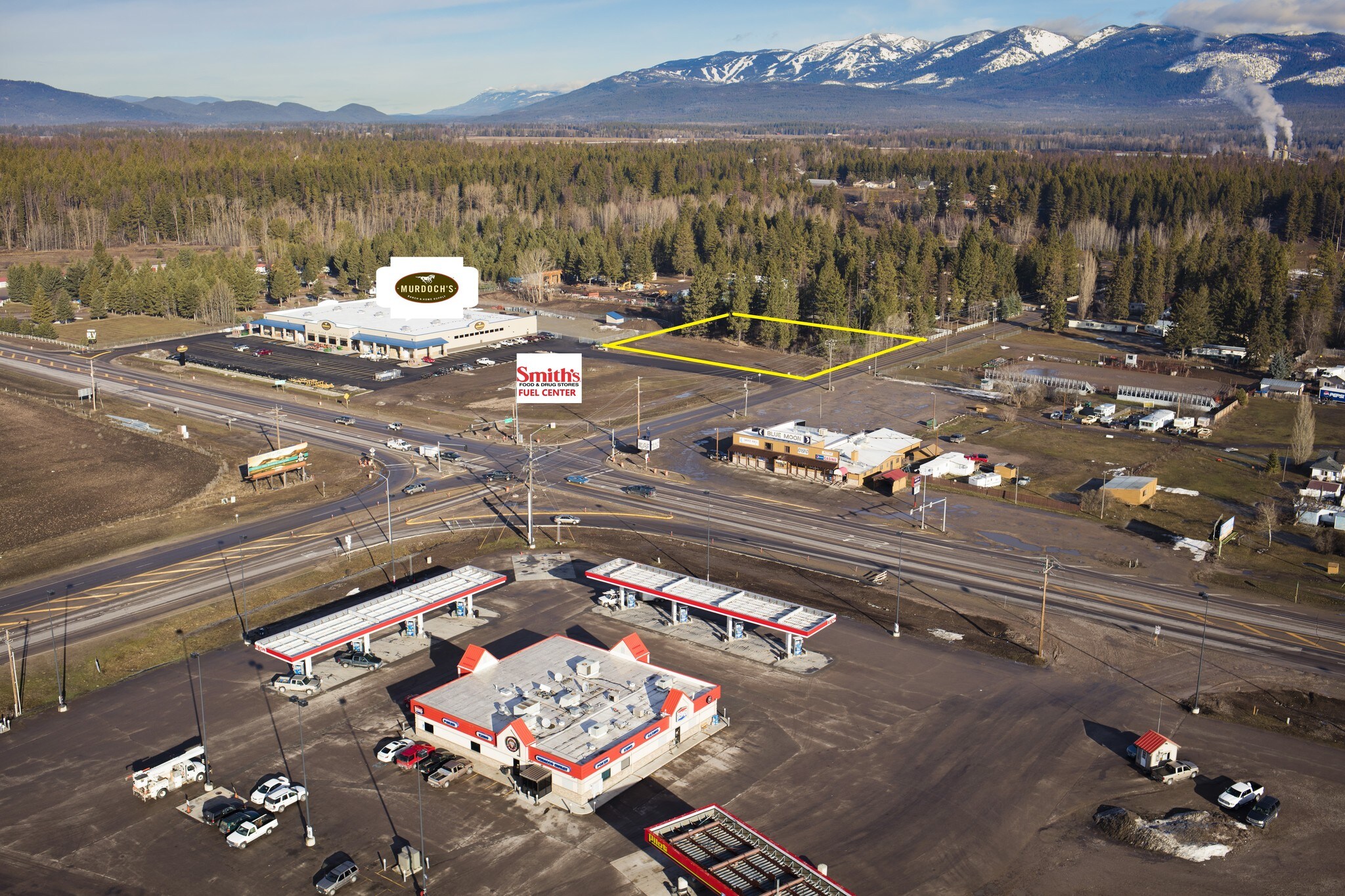 160 Halfmoon Rd, Columbia Falls, MT for sale Aerial- Image 1 of 1