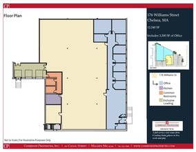 172-176 Williams St, Chelsea, MA for lease Floor Plan- Image 1 of 1