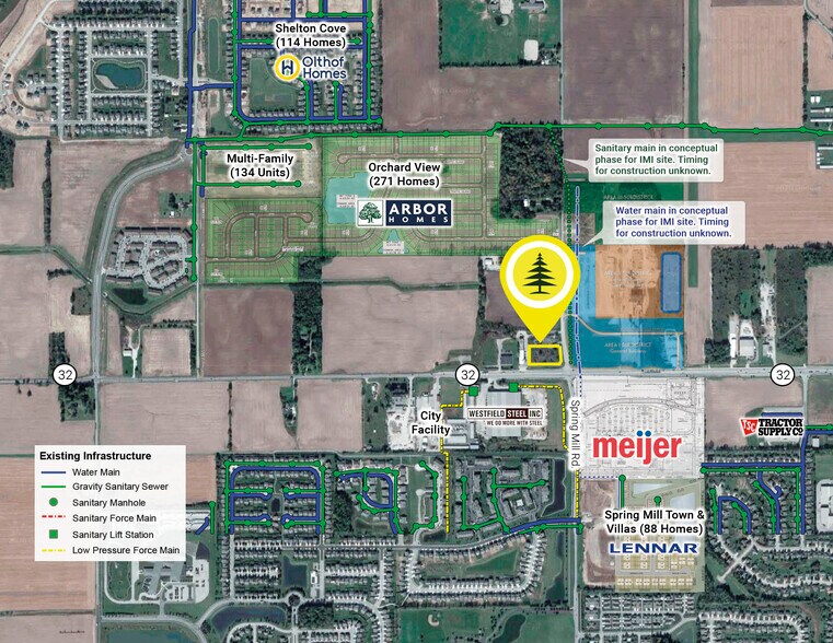 Spring Mill Rd, Westfield, IN for sale - Building Photo - Image 1 of 1