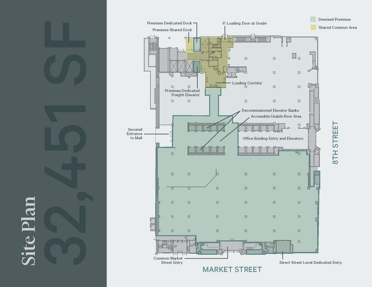 801 Market St, Philadelphia, PA for lease - Site Plan - Image 2 of 10