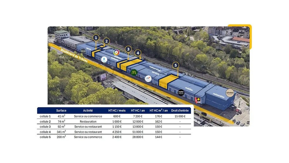 Retail in Metz for lease - Building Photo - Image 2 of 2