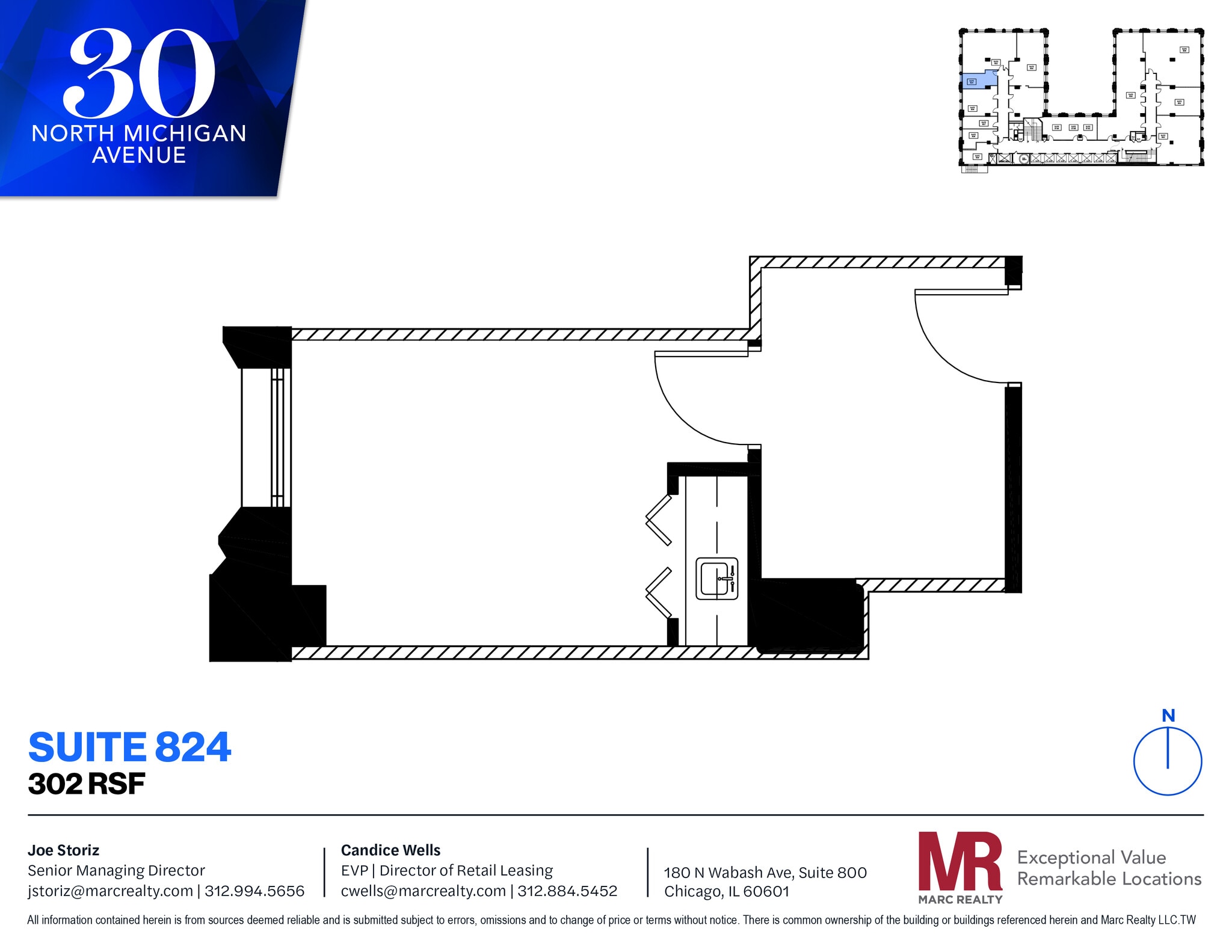 30 N Michigan Ave, Chicago, IL for lease Floor Plan- Image 1 of 1