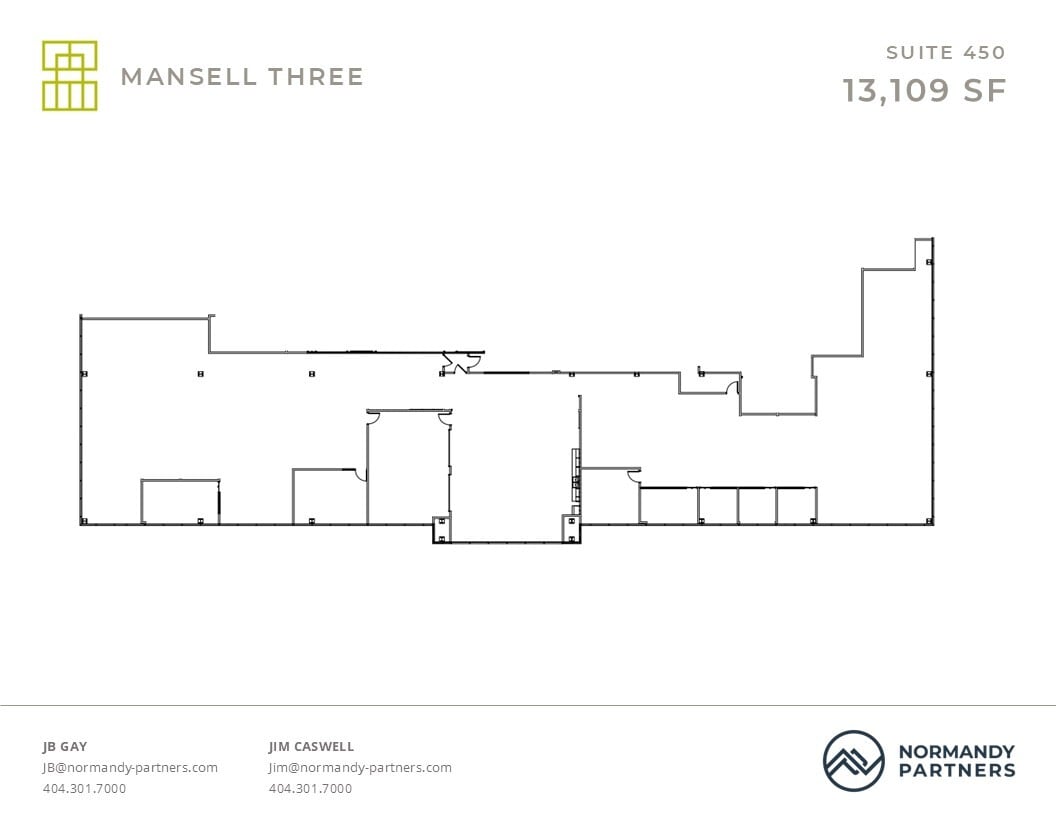 3600 Mansell Rd, Alpharetta, GA for lease Floor Plan- Image 1 of 1