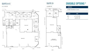 12760 Danielson Ct, Poway, CA for lease Floor Plan- Image 2 of 2