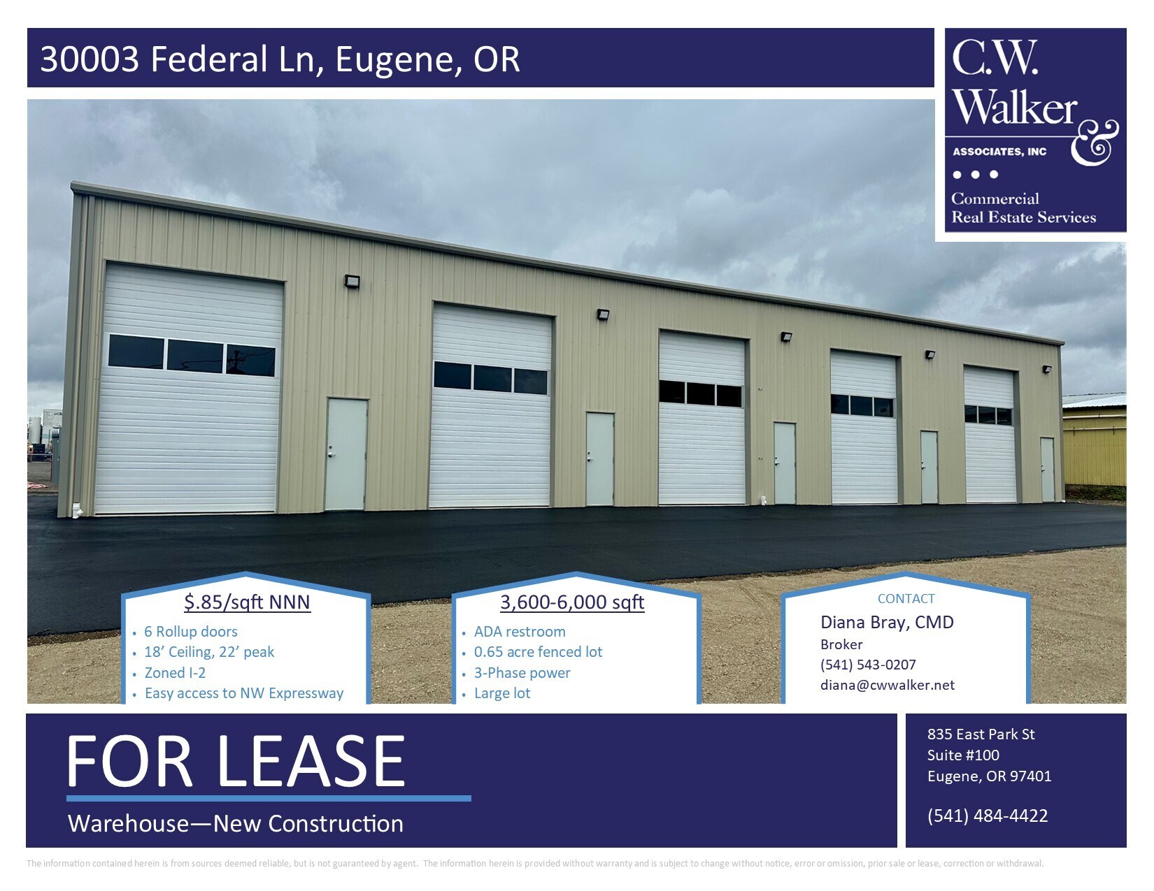 30003 Federal Ln, Eugene, OR for lease Building Photo- Image 1 of 9