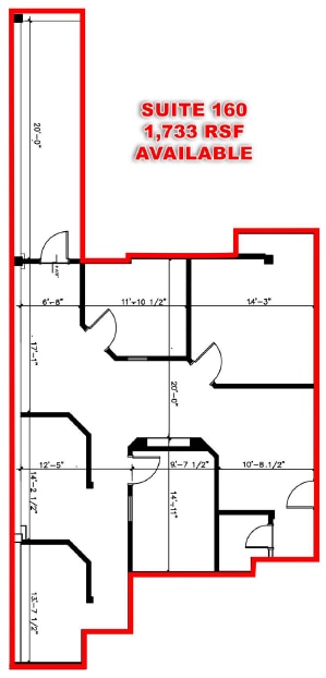 2245 Keller Way, Carrollton, TX for lease Floor Plan- Image 1 of 1