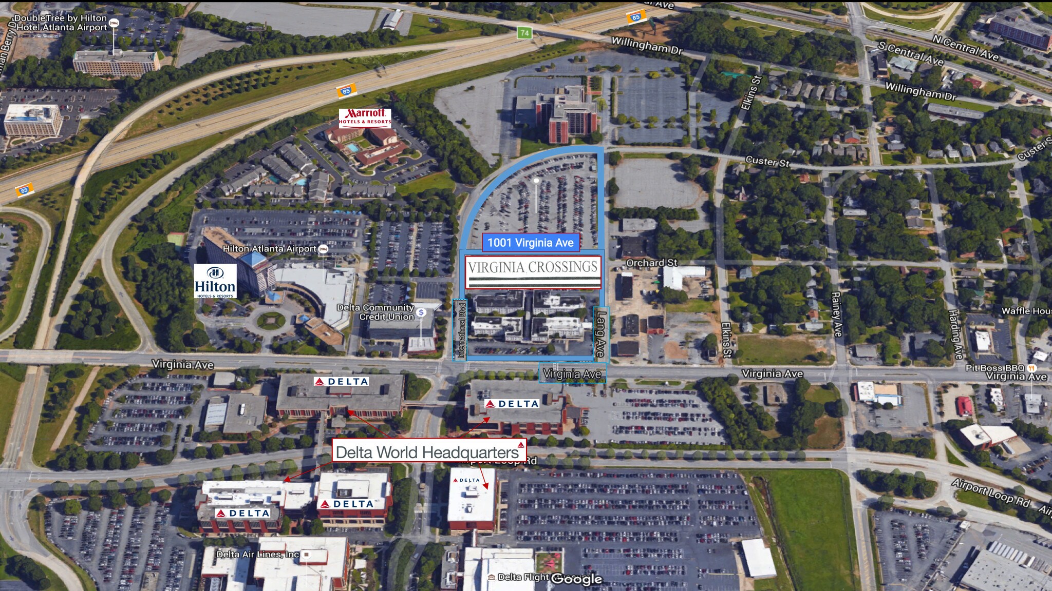 1007 Virginia Ave, Hapeville, GA 30354 Office Space for Lease