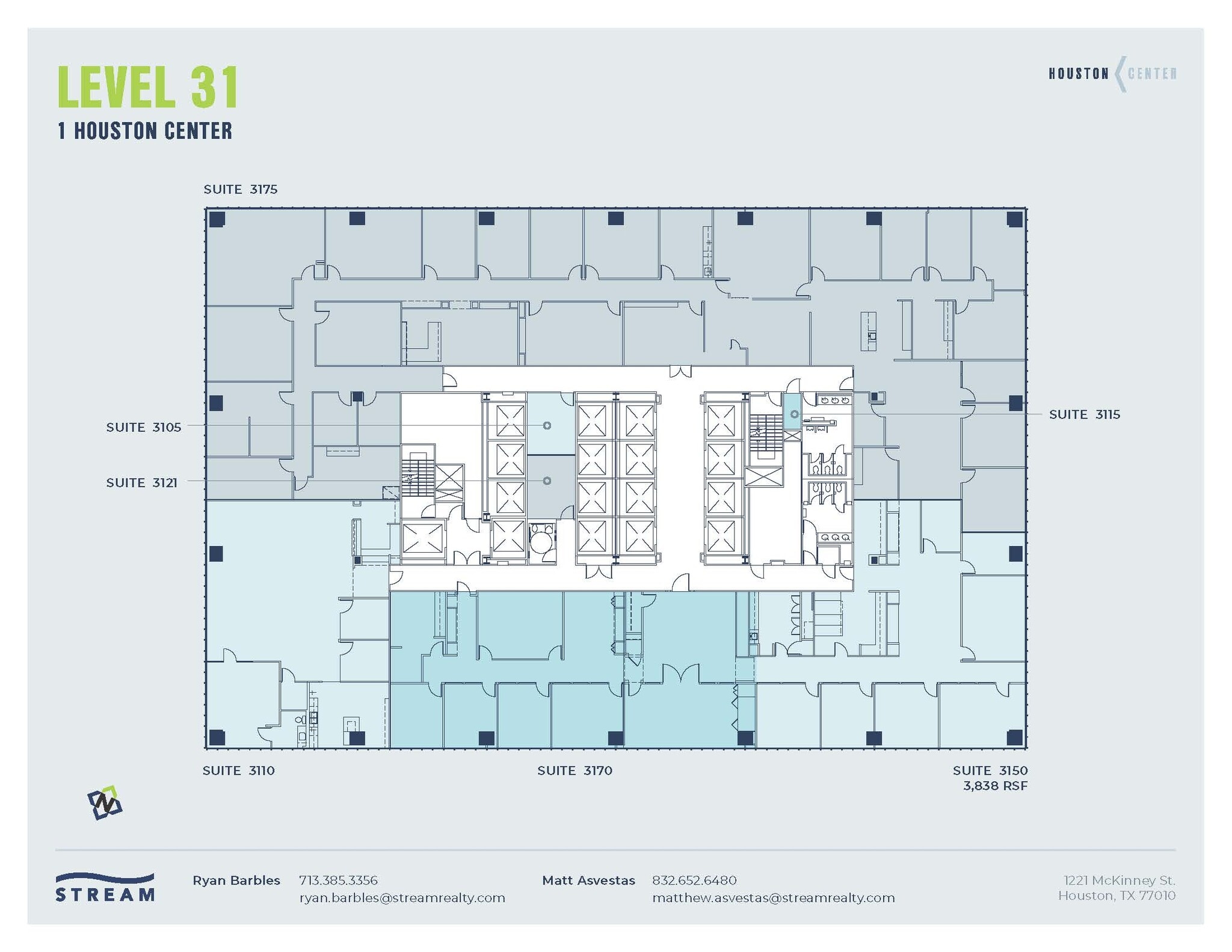 1221 McKinney St, Houston, TX for lease Floor Plan- Image 1 of 1
