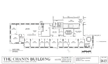 122 E 42nd St, New York, NY for lease Floor Plan- Image 1 of 1