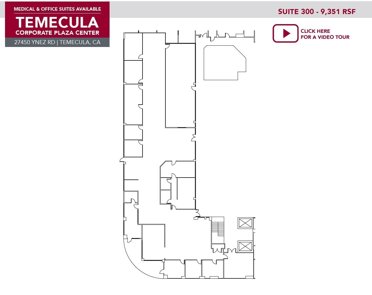 27450 Ynez Rd, Temecula, CA for lease Floor Plan- Image 1 of 2