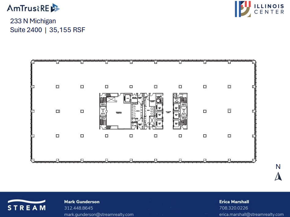 233 N Michigan Ave, Chicago, IL for lease Floor Plan- Image 1 of 1