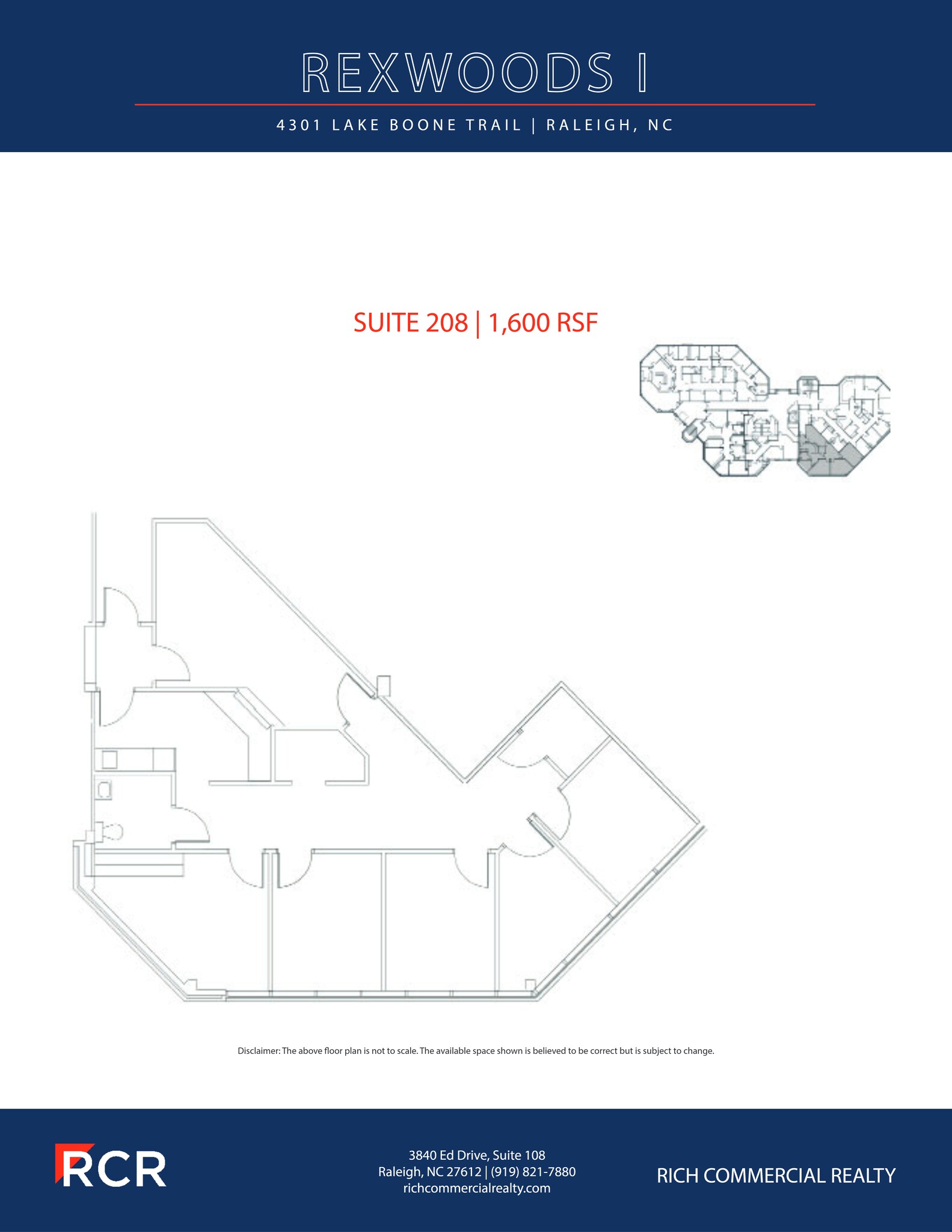 4301 Lake Boone Trl, Raleigh, NC for lease Site Plan- Image 1 of 1