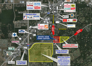 2575 SW 42nd St, Ocala, FL - aerial  map view