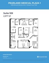 10905 Memorial Hermann Dr, Pearland, TX for lease Floor Plan- Image 1 of 1