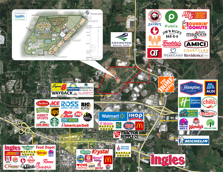 12201 Town Center Blvd, Covington, GA for sale - Plat Map - Image 1 of 1