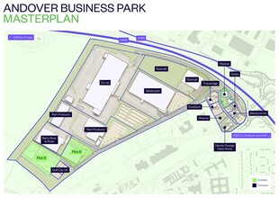 Andover Business Park, Andover for lease Site Plan- Image 2 of 2