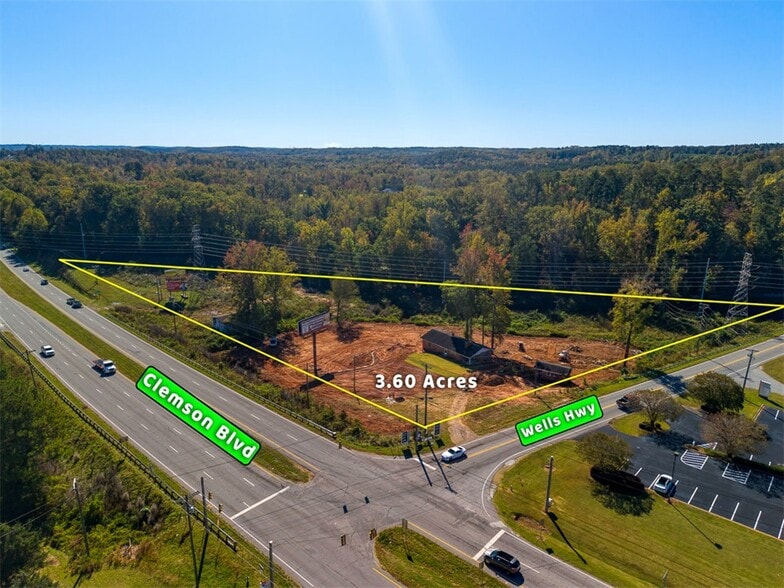 10732 Clemson Blvd, Seneca, SC for sale - Aerial - Image 3 of 13