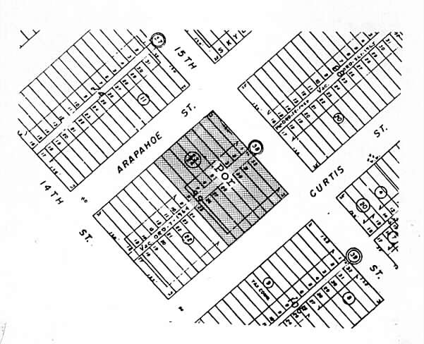 1020 15th St, Denver, CO for lease - Plat Map - Image 3 of 11