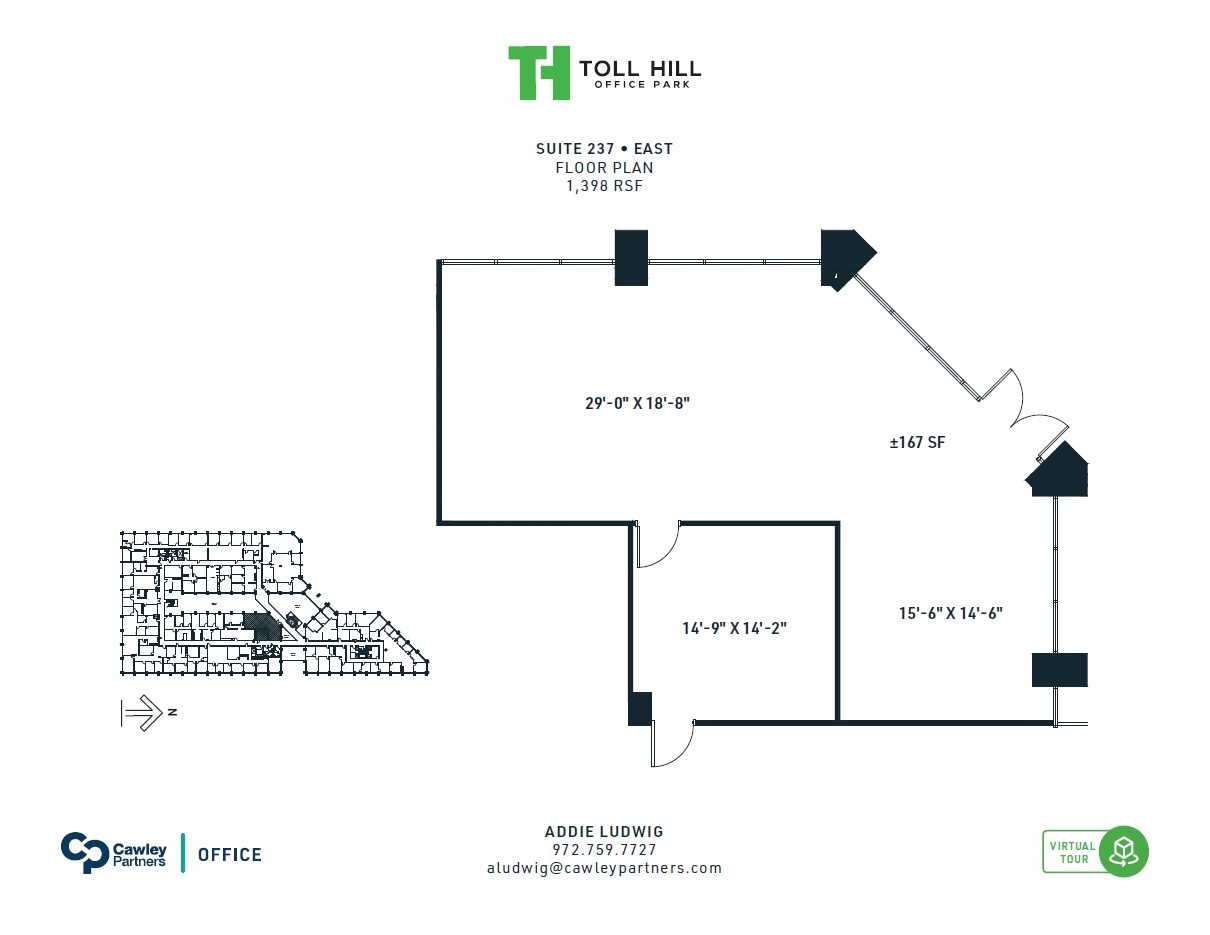 5440 Harvest Hill Rd, Dallas, TX for lease Floor Plan- Image 1 of 4