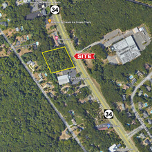 2345 Highway 34, Wall Township, NJ - aerial  map view