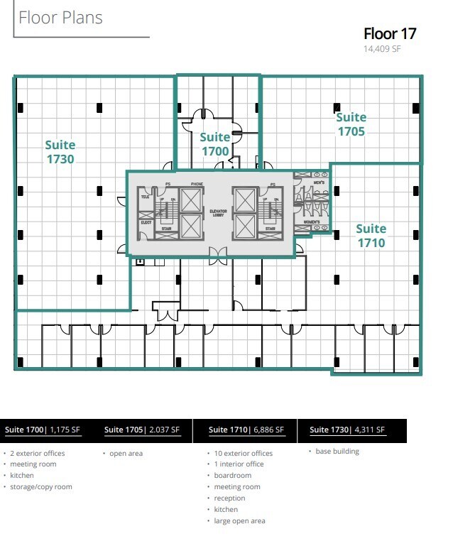 840 7th Ave SW, Calgary, AB for lease Floor Plan- Image 1 of 1