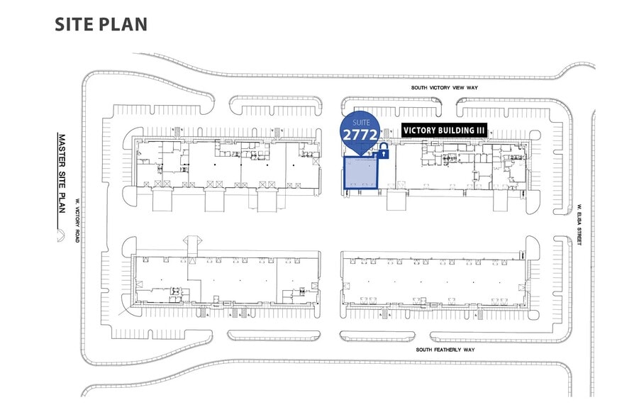 2748-2796 S Victory View Way, Boise, ID for lease - Floor Plan - Image 2 of 6
