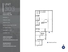 1020 S 344th St, Federal Way, WA for lease Floor Plan- Image 1 of 1