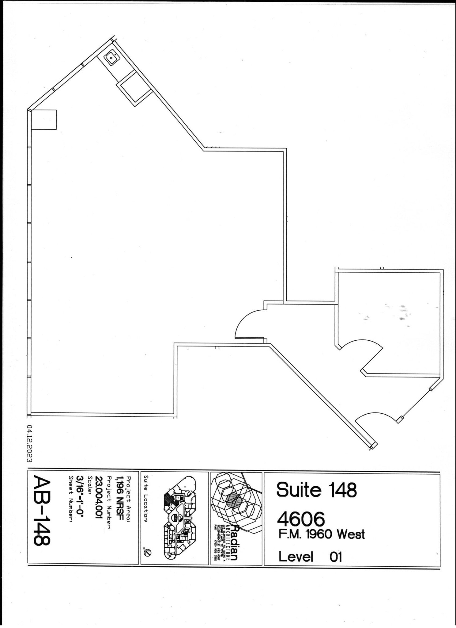 4606 FM 1960 W, Houston, TX for sale Floor Plan- Image 1 of 1