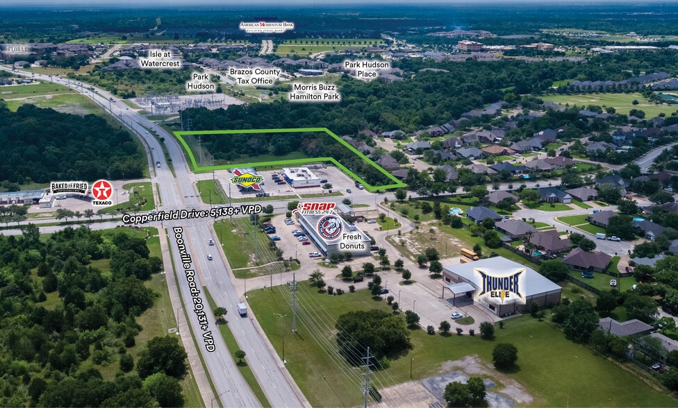 Boonville Rd & Copperfield Dr, Bryan, TX for sale - Building Photo - Image 1 of 6