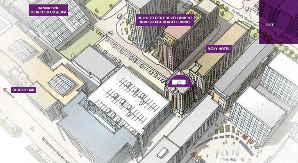 Avebury Blvd, Milton Keynes for sale - Building Photo - Image 2 of 3