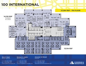 100 International Dr, Baltimore, MD for lease Floor Plan- Image 1 of 1