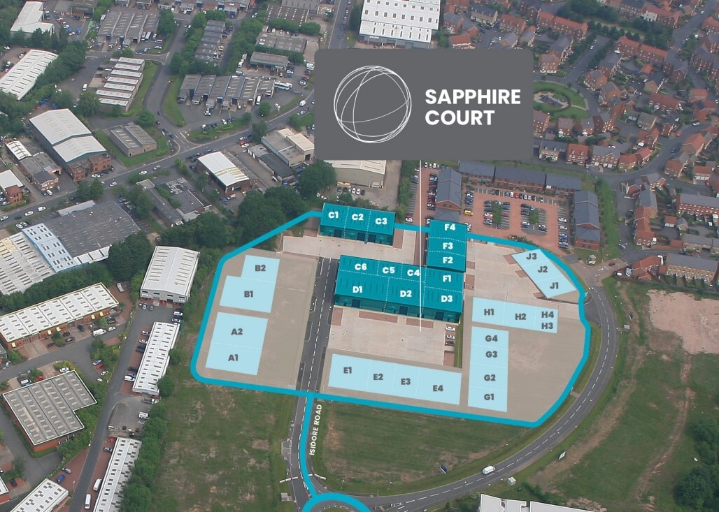 Sapphire Ct, Bromsgrove for sale Plat Map- Image 1 of 1