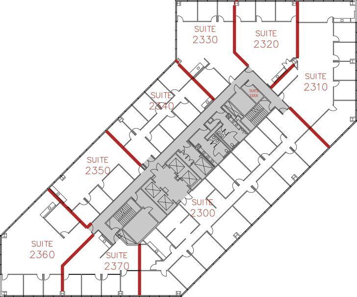 401 B St, San Diego, CA for lease Floor Plan- Image 1 of 1