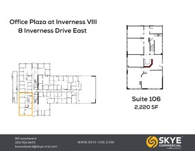 8 Inverness Dr E, Englewood, CO for lease Floor Plan- Image 1 of 1