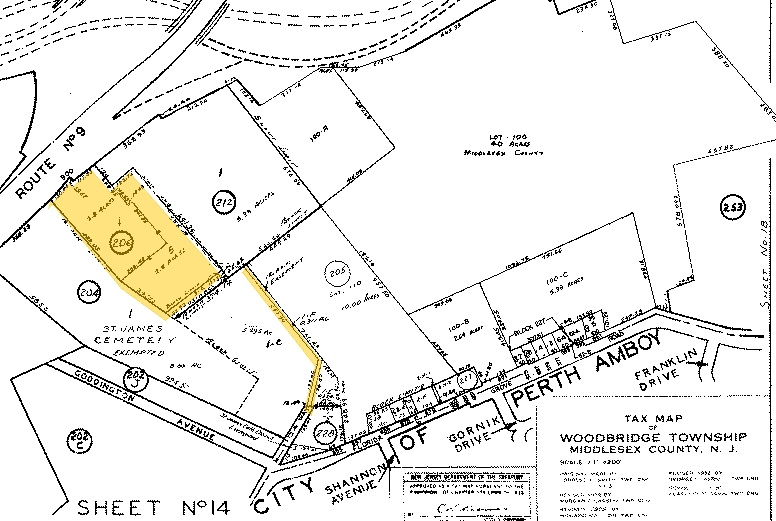 900 US Highway 9 N, Woodbridge, NJ for lease - Plat Map - Image 2 of 52