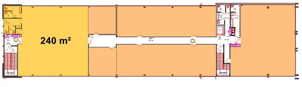 Office in Soissons for lease - Floor Plan - Image 2 of 2